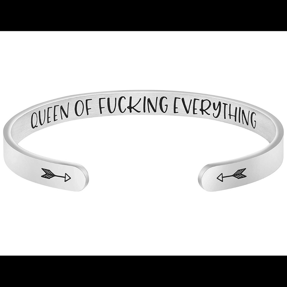 Queen is Everything Bracelet, Secret Message Gift